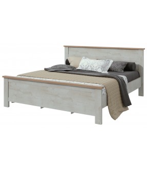 BED MONACO (2PCS) 6'0 AVORIO SOFT / CARVALHO